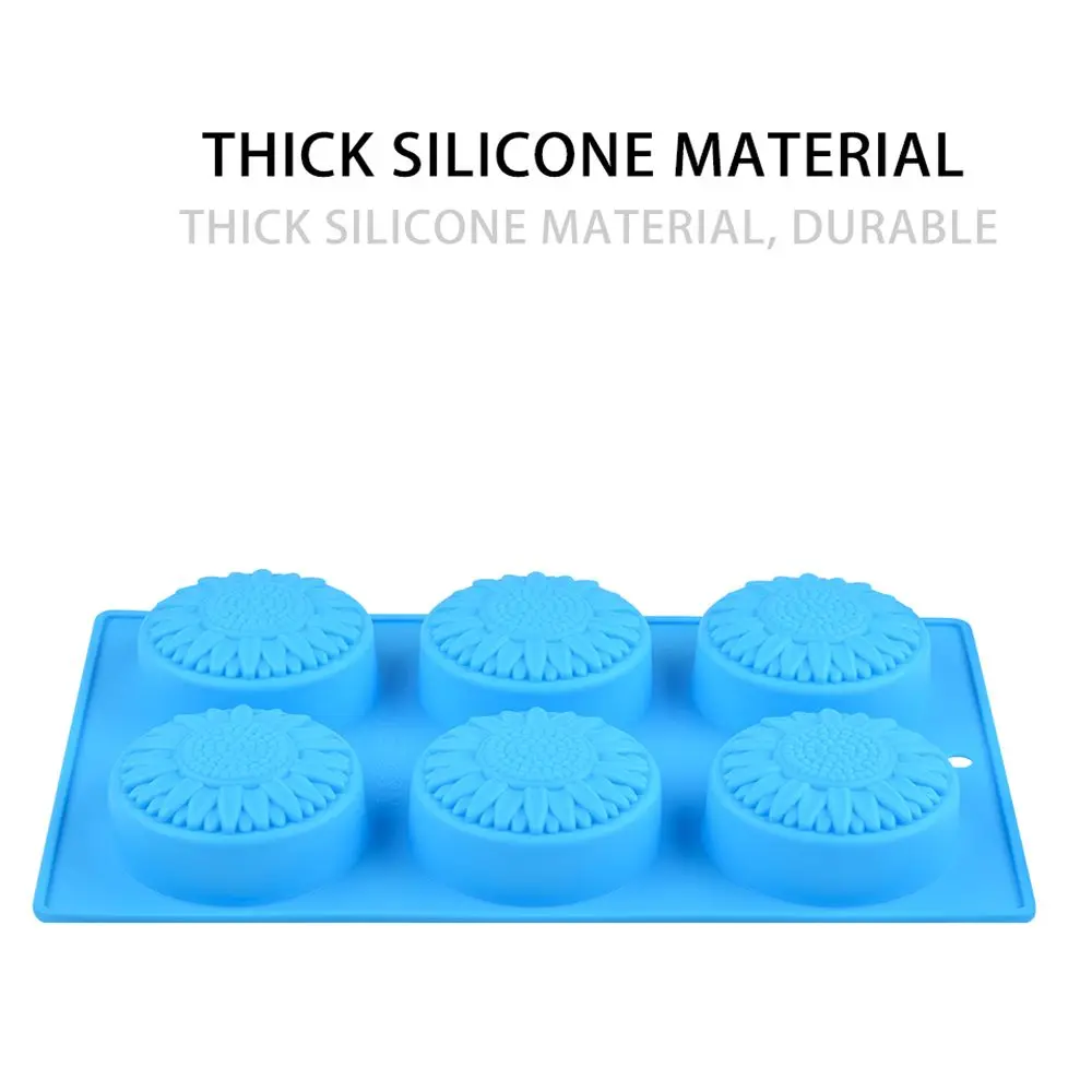 Home Decor Multi-function DIY Craft Handmade Baby Feet Shaped Pudding Candy Mold Soaps Supplies Cake Mould Silicone Soap Mold