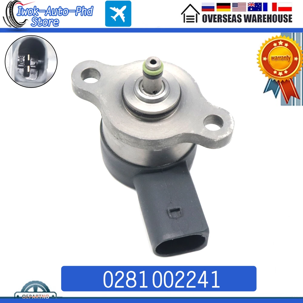 0281002241 DRV FUEL PUMP PRESSURE REGULATOR SUCTION CONTROL VALVE FOR MERCEDES  BENZ 160CDI 170CDI 200CDI 220CDI 270CDI