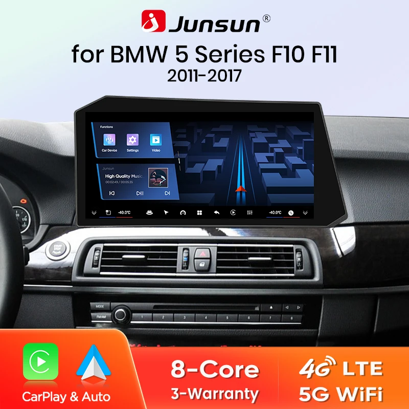 Brezžični CarPlay avtoradio za BMW 5 serijo