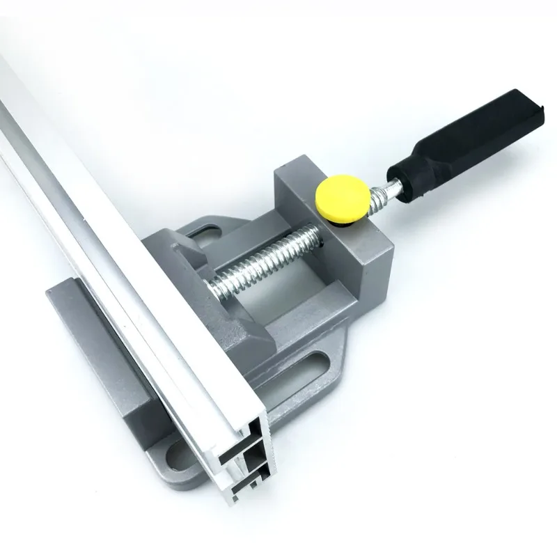 Quick Flat Jaw Pliers Electric Drill Stand Single Handle Right-angle Vise Bench Vise Right-angle Fixed Welding Clamp