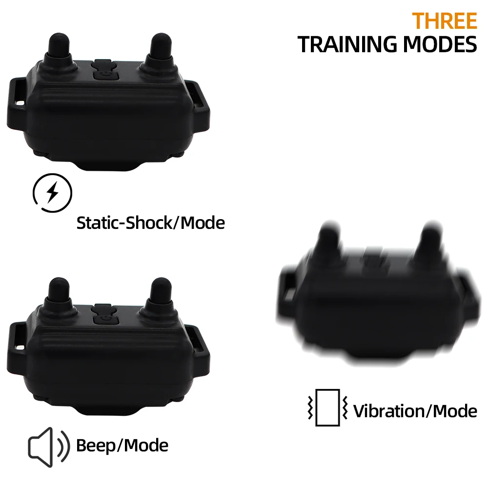 Collar adiestramiento perros PUPOPAN con mando LCD y vibración