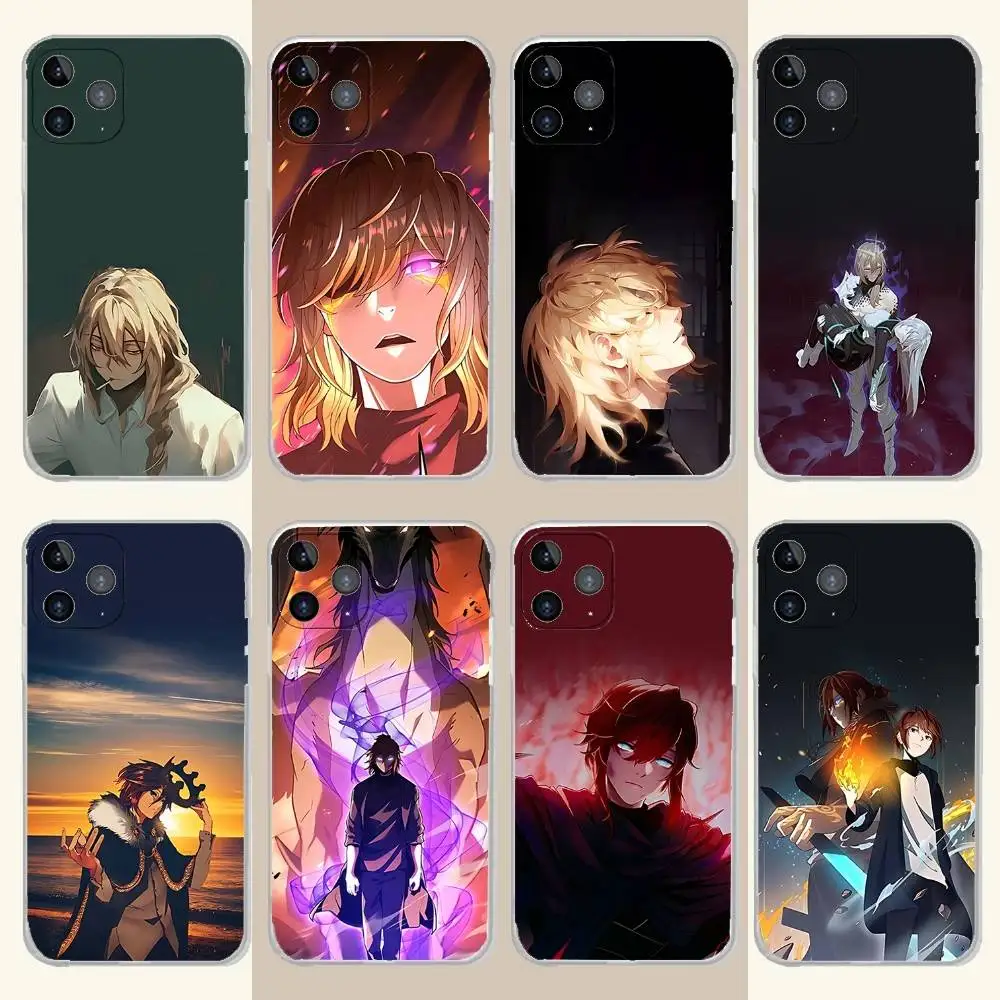 حافظة هاتف The Beginning After End لهاتف iPhone 17,16,15,14,13,12,11 Pro,Max,Plus,X,XS,XR,SE4,E غطاء ناعم شفاف صغير