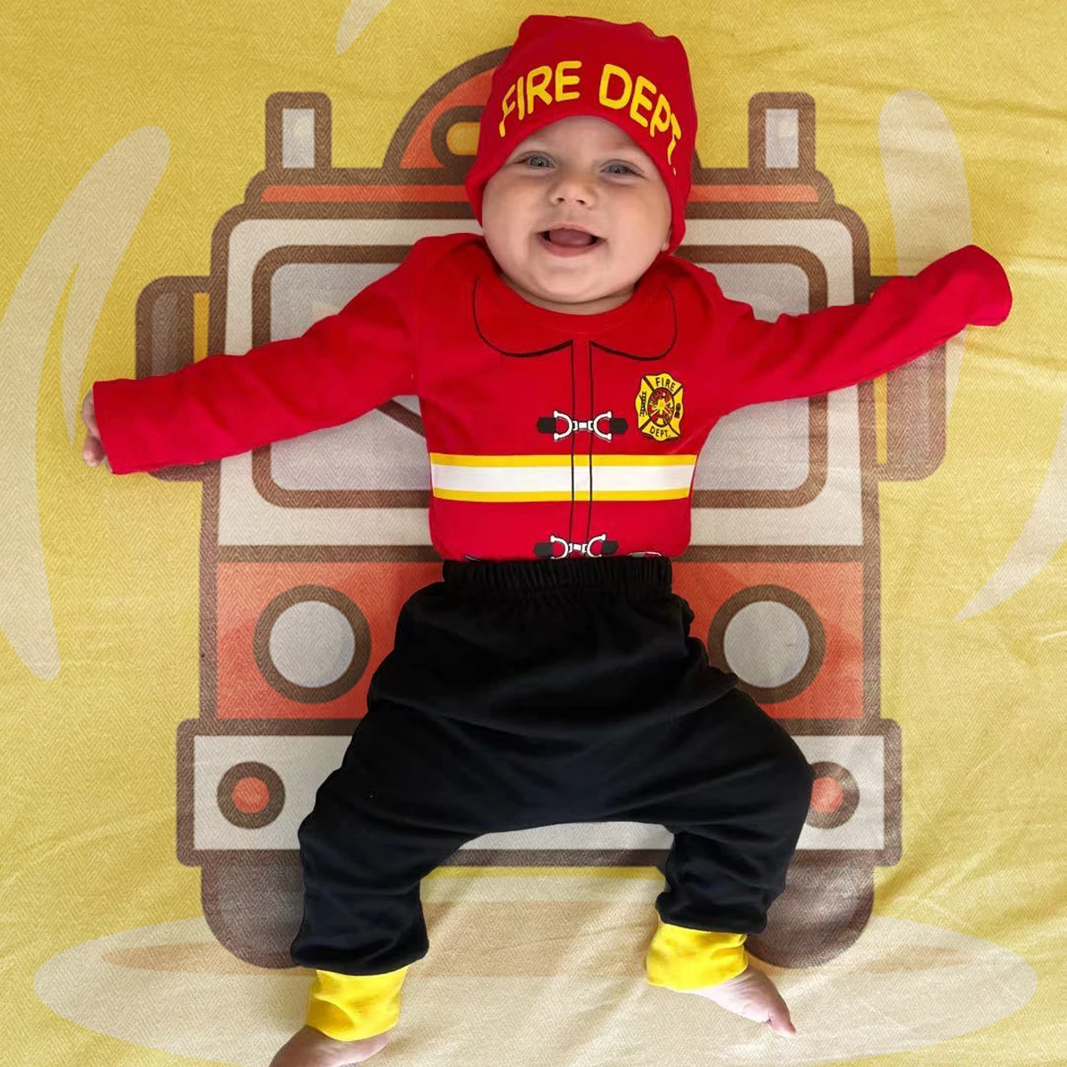 Baby Halloween Costume Newborn Boy Fireman Prince Police Prisoner Outfit Infant Inmate Chef Pilot Doctor Carnival Clothes