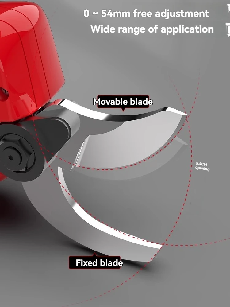 Electric lithium pruning shears rechargeable fruit tree electric shears electric scissors