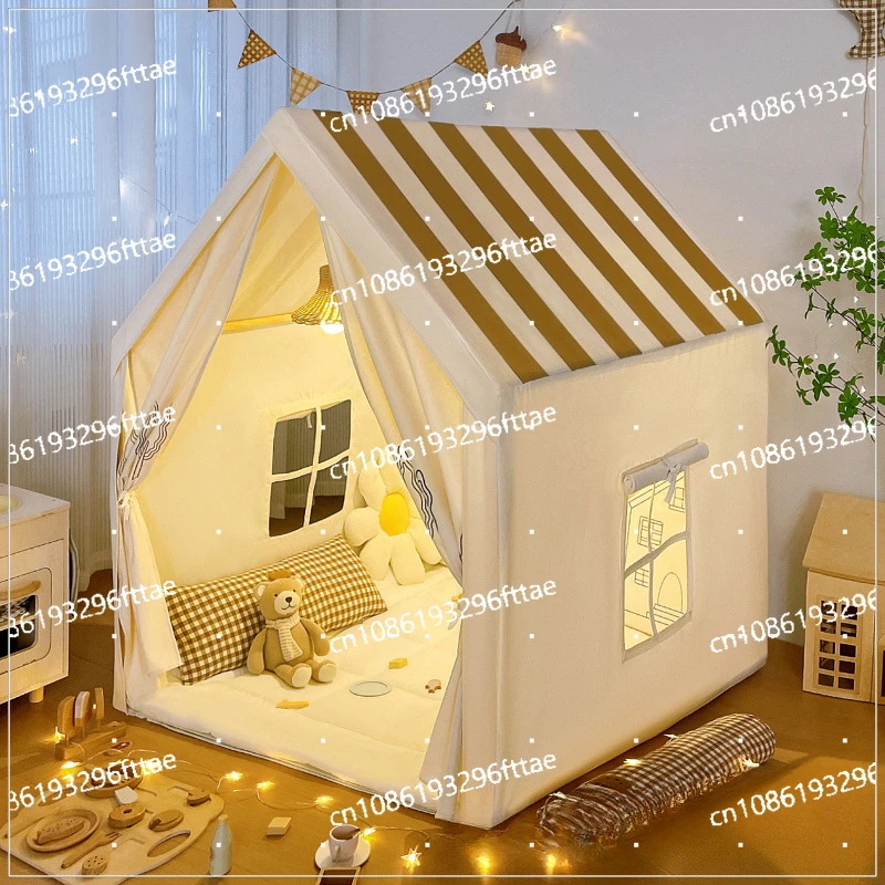 Children's Tent Game House Indoor Princess Boys and Girls Baby Toy House Children's Household Bed Sleeping Small House