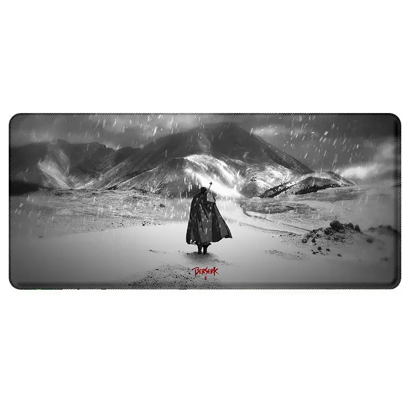 Berserk mousepad anime large HD gaming mouse pad 90x40cm desk pad