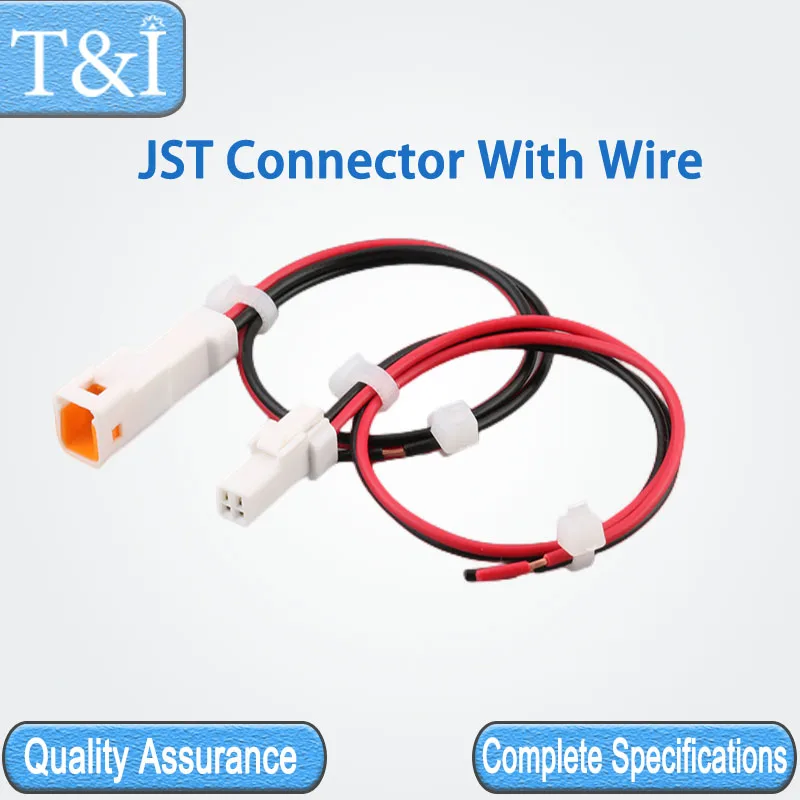 

5/20/100Sets JST-2/3/4/6/8Pin Electronic Connection Aviation Automobile Waterproof Male Female Connectors With Wire Harness 15CM