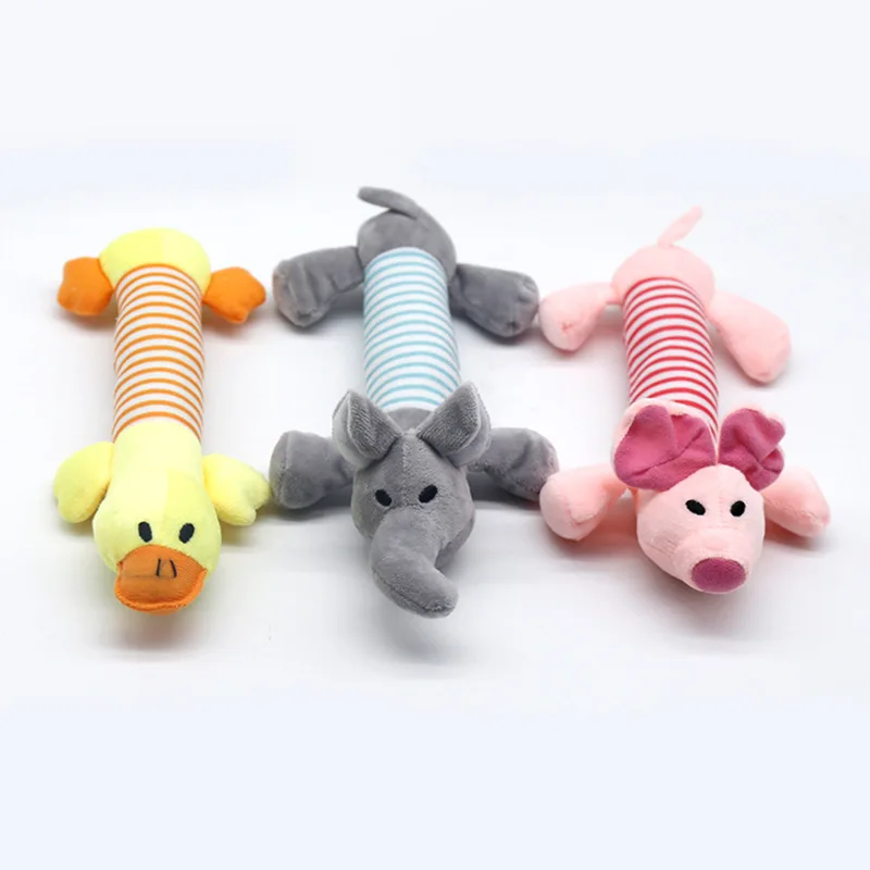 Pet Dog Toy Squeak Plush Toy For Dogs Supplies Fit for All Puppy Pet Sound Toy Funny Durable Chew Molar Cute Toy Pets Supplies