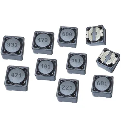 5pcs CDRH127 Power Inductor 10/15/22/33/47/68UH 12*12*7 SMD Power Inductor