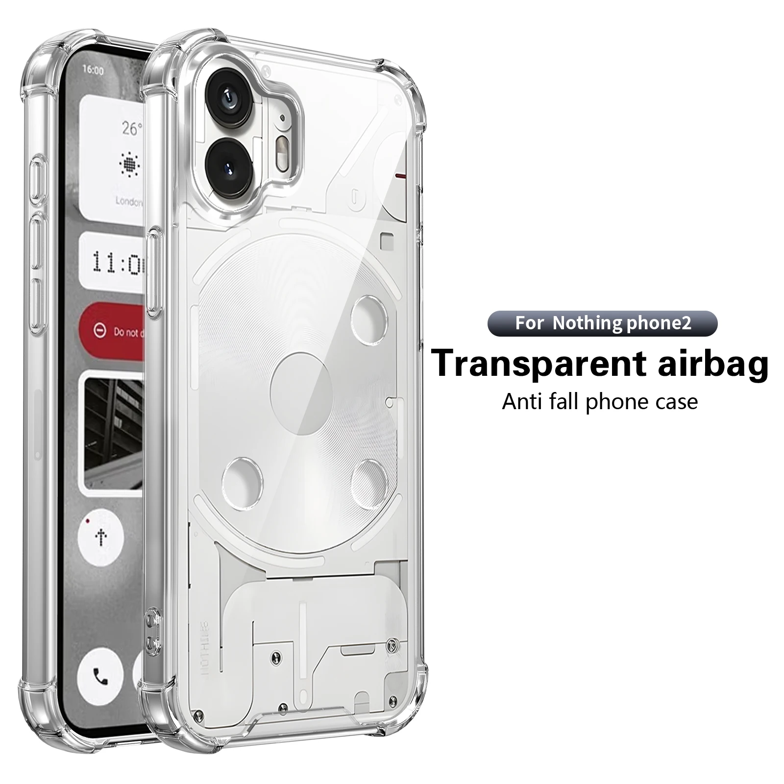 Nothing CMF Phone 1 A015 Case Air Cushion Shockproof Silicone Bumper Clear Hard Back Cover Phone Case for Nothing CMF Phone 1 5G - AliExpress 202192403 Nothing CMF Phone 1 A015 Case Air Cushion Shockproof Silicone Bumper Clear Hard Back Cover Phone Case for Nothing CMF Phone 1 5G - AliExpress 202192403