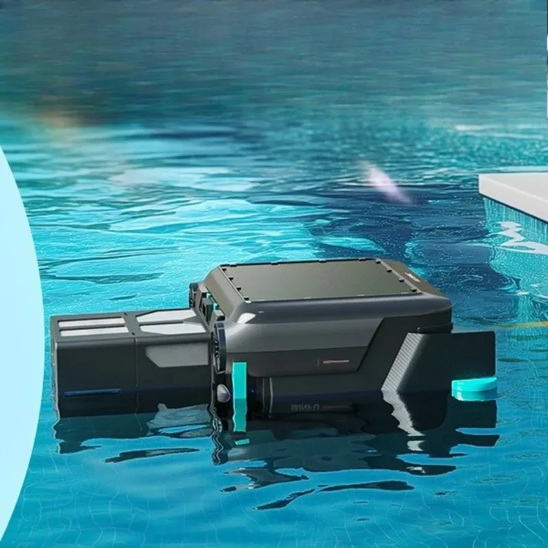 

Cordless sewage suction machine solar automatic cleaning robot