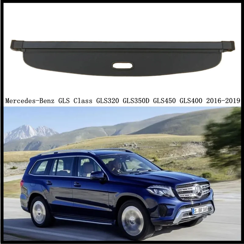 

Rear Cargo Cover For Mercedes Benz GLS Class GLS320 GLS350D GLS450 GLS400 2016-2019 Privacy Screen Security Shield shade