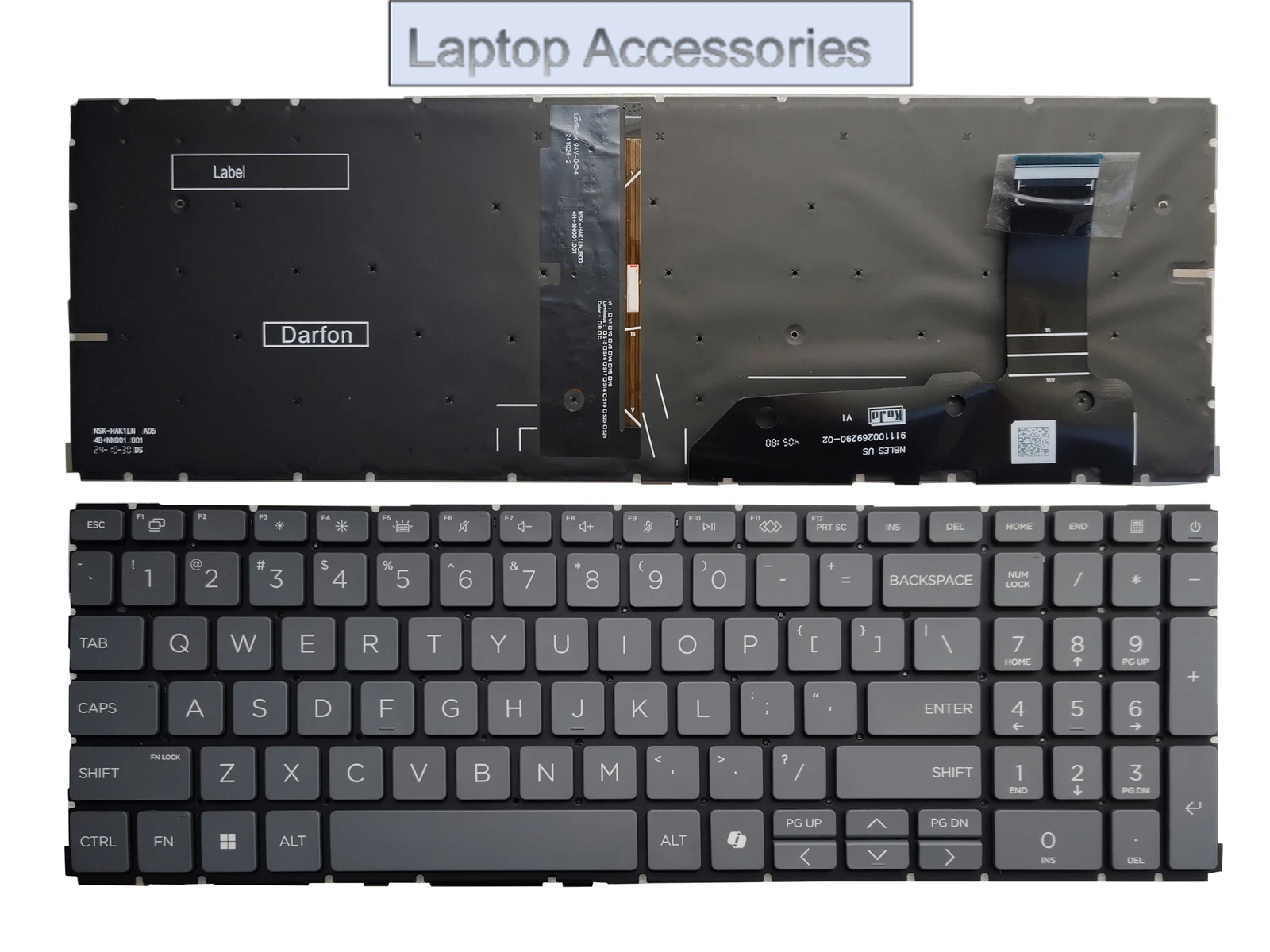 

F Laptop NEW FOR HP Probook 465 460 G11 EliteBook 660 G11 US Keyboard Backlit