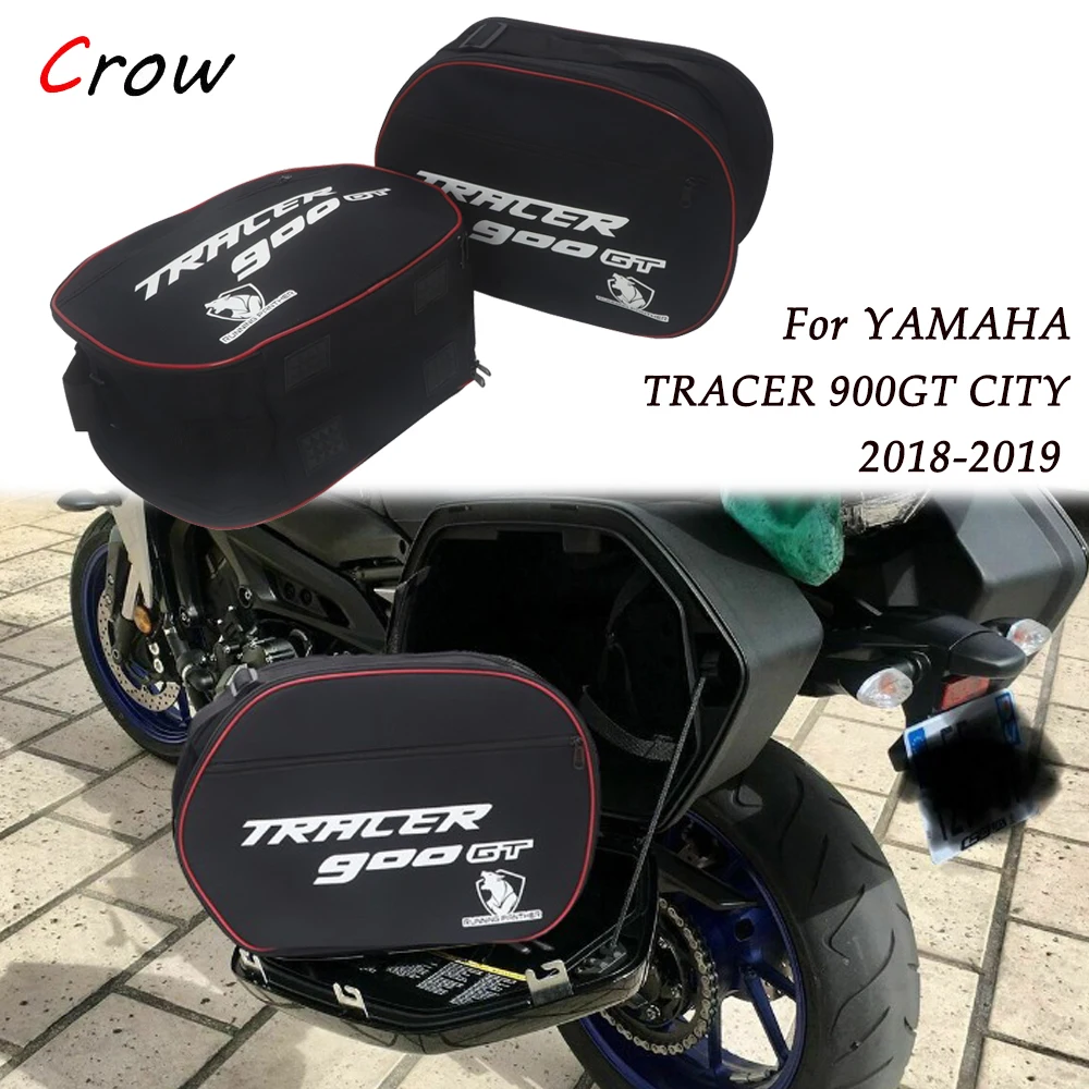 

NEW motorcycle side luggage bag saddle liner bag for Yamaha TRACER 900GT CITY FJR 1300 TDM 900 TRACER 900 GT 2018 2019 bags