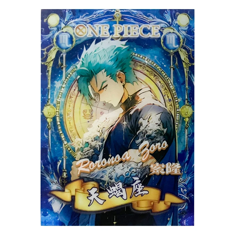 Anime One Piece Luffy Zoro Nami Sanji Chopper Robin Hancock Ace Quicksand Card Collectible Cards Christmas Birthday Gifts Toys