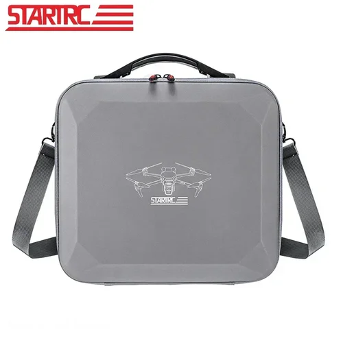 Imagen 2 del producto STARTRC Estuche de transporte para DJI Air 3S estuche de almacenamiento bolso de hombro de viaje portátil bolso de PU para DJI Mavic Air 3S accesorios para drones