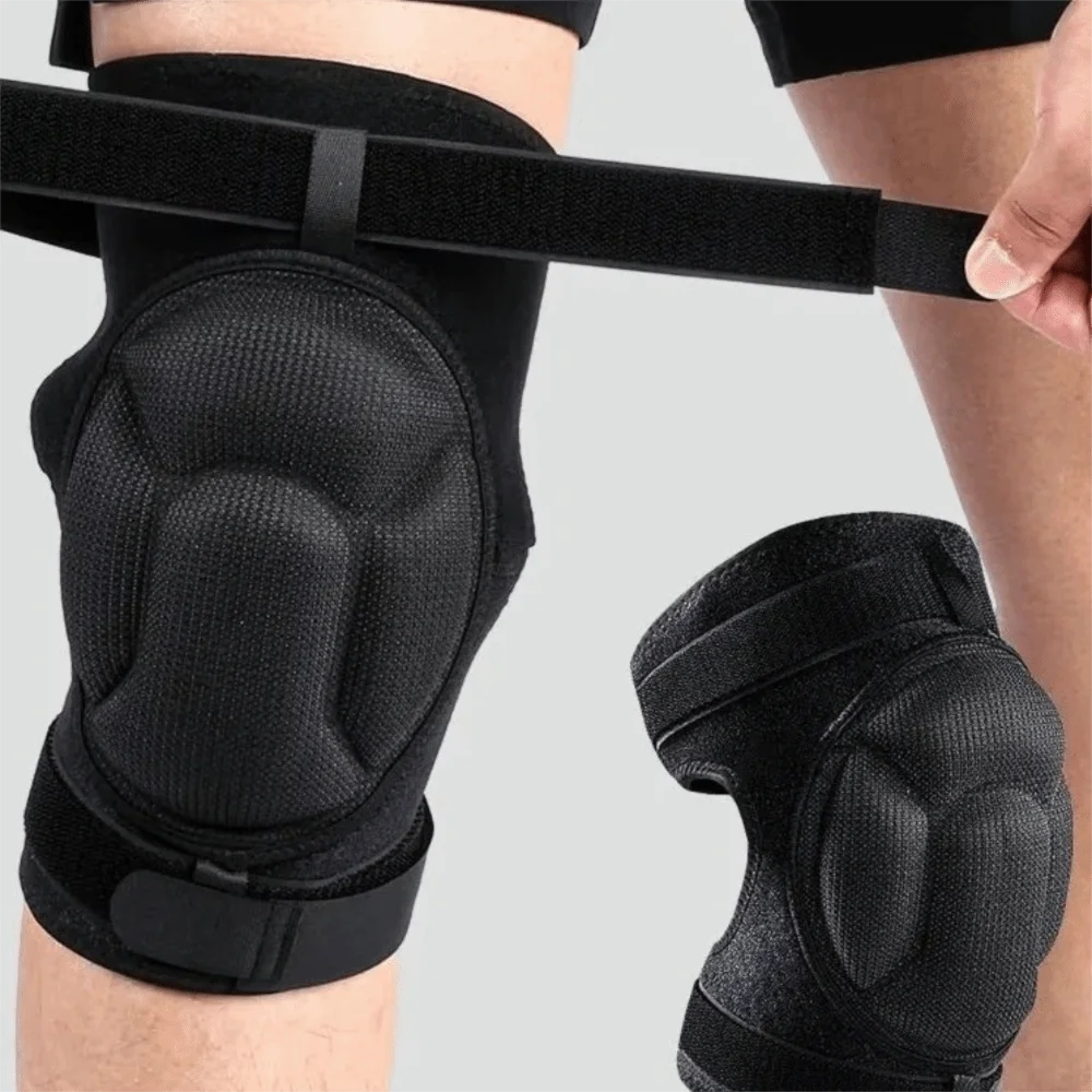 1pc Anti Slip Sports Knee Pads Collision Avoidance Thick EVA Foam Thickened Knee Pads Thickened Collision Knee Pads Running