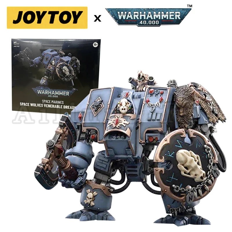 JOYTOY 1/18 Figura de ação 40K Horus Heresy Space Wolves Figuras e Mechas Anime Coleção Modelo militar