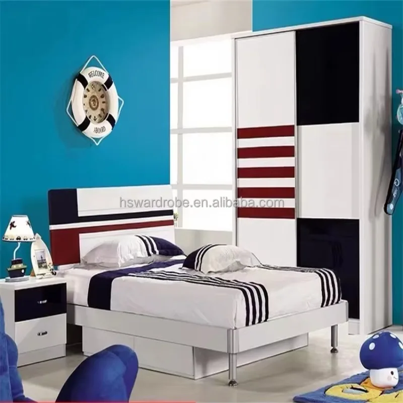 Hot selling Home Kids Bedroom Furniture Sets    Set Boys For 