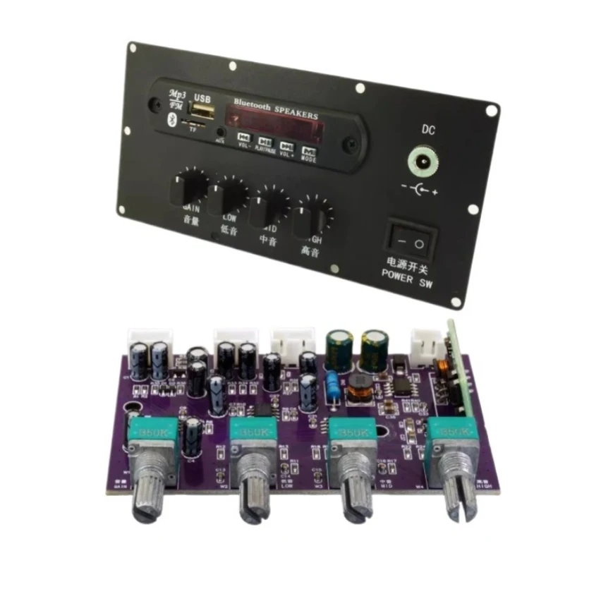 

Preamp Audio Receiver MP3 Decoding Tone Equalization Tuning Amplifier Board