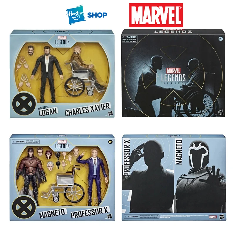 

Hasbro Genuine Marvel Legends LOGAN CHARLES XAVIER MAGNETO PROFESSOR X Action Figure Model Toys for Boys Gifts 6in Original