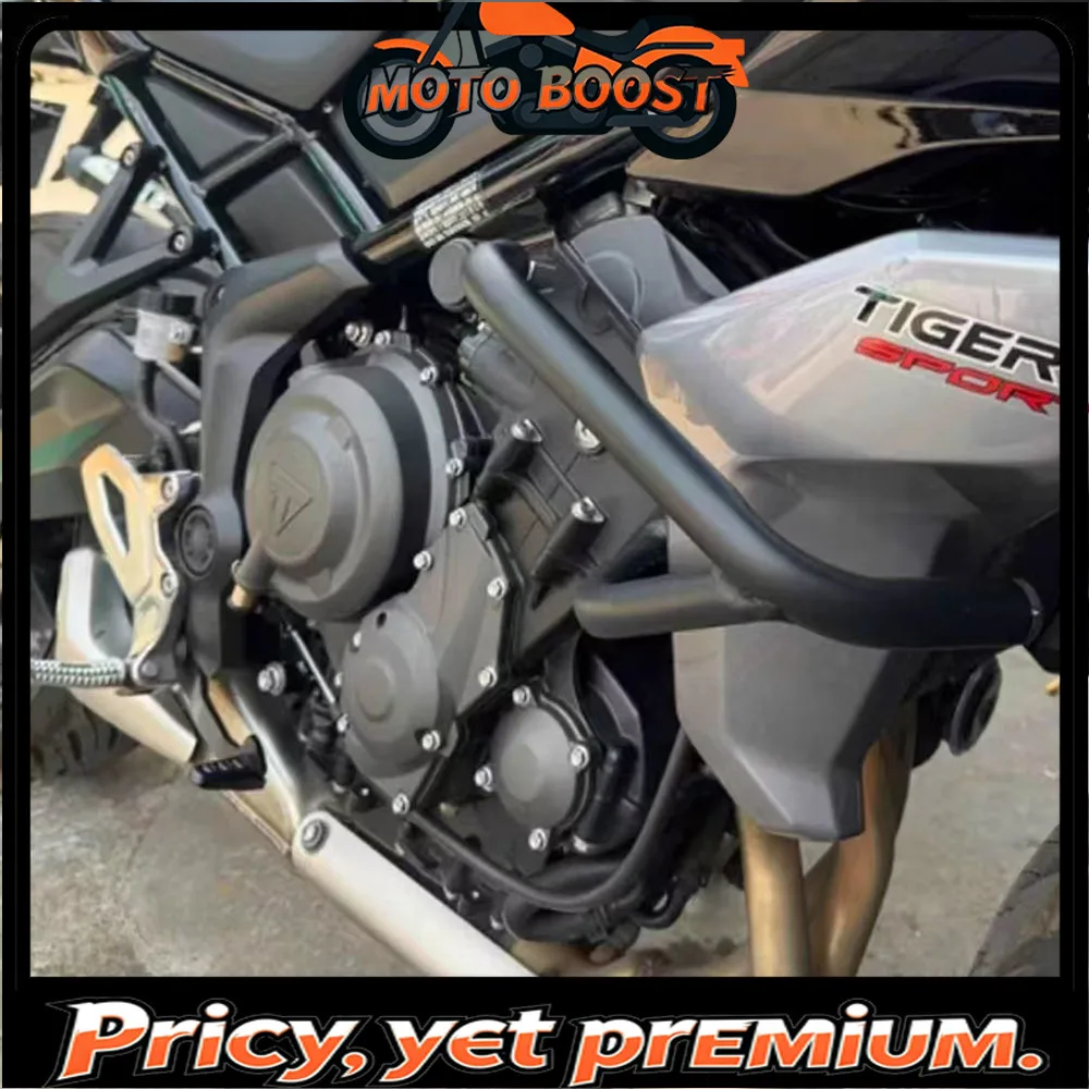 

【Premium quality】For Triumph Tiger Sport 660 2021-2024 Motorcycle Front Engine Guard Crash Bars Bumper Frame Protector