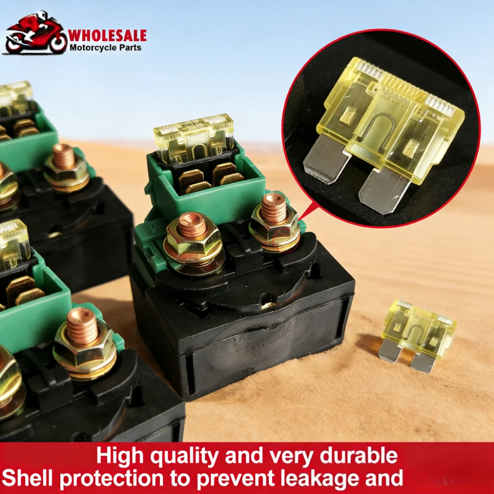 

1/2/4pc Starter Relay Solenoid For KAWASAKI VN800 VULCAN 800 KAF950 ZX1000 NINJA ZX-10 ZX1100 ZX-11 ZX 1000 1100 VN1500 1500 88
