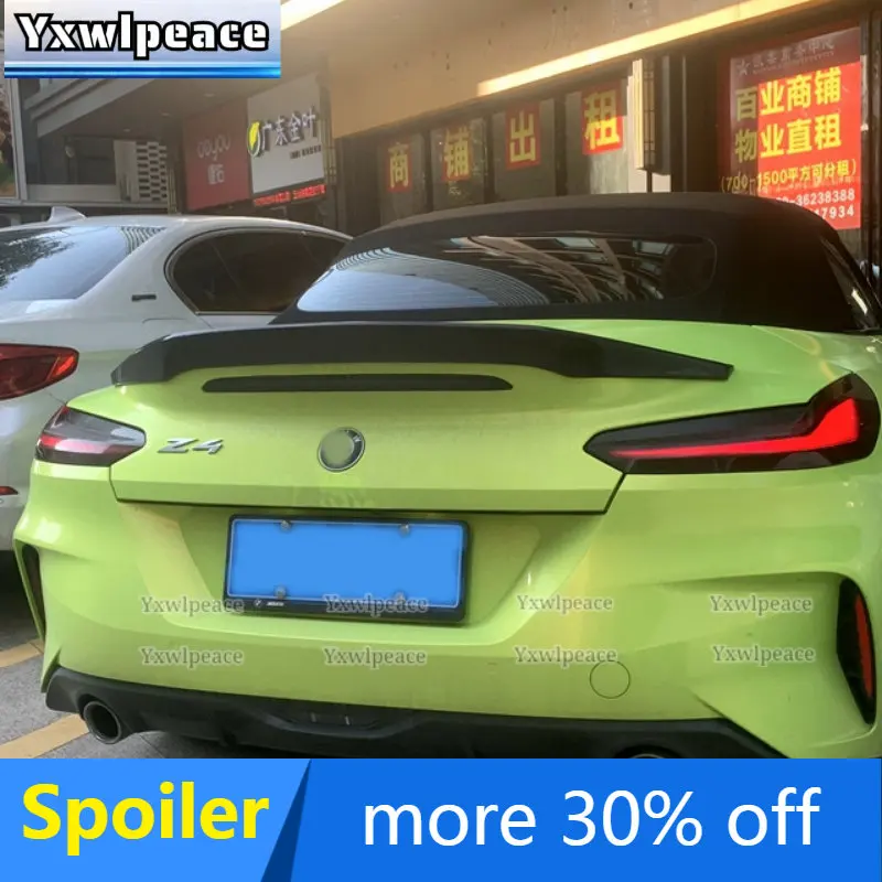 

Carbon Fiber Rear Trunk Spoiler Car Rear Wing Trim Accessories for BMW Z4 G29 2019 2020 2021 2022 2023