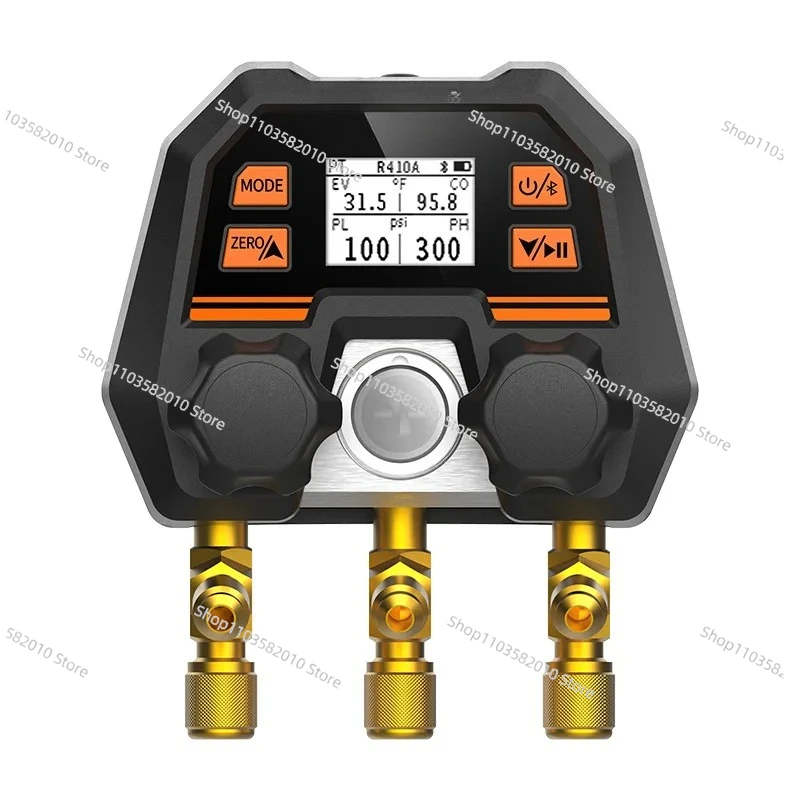مقياس إضافة الفلور الرقمي لتبريد الثلج DMG-4B مقياس الضغط الإلكتروني #1