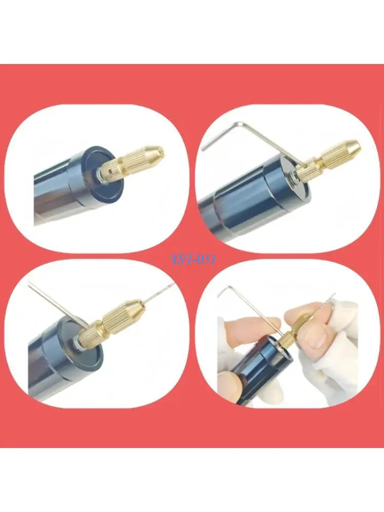 

E15A 5V USB Drill With 6 High Speed Steel Bits For Resin Jewelry Plastic DIY Craft Projects