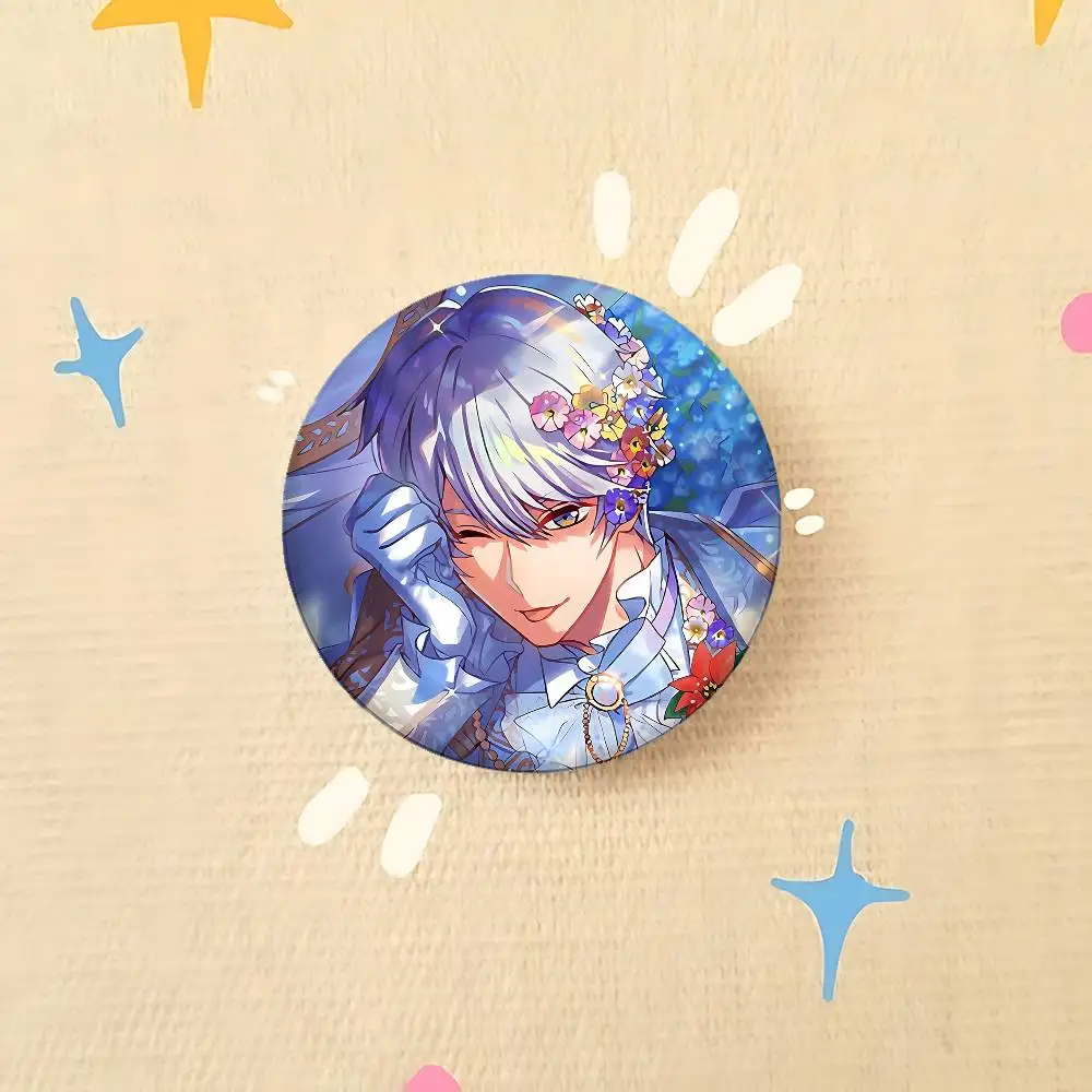 الكرتون أنيمي O-Obey لي سليمان للملابس أنيمي المينا دبوس أشياء لطيف الكرتون تأثيري شارات على ظهره بروش الفن الهدايا