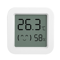 Hot-Tuya Zigbee Temperature Humidity Sensor Mini LCD Digital Display APP Remote Control Thermometer Hygrometer