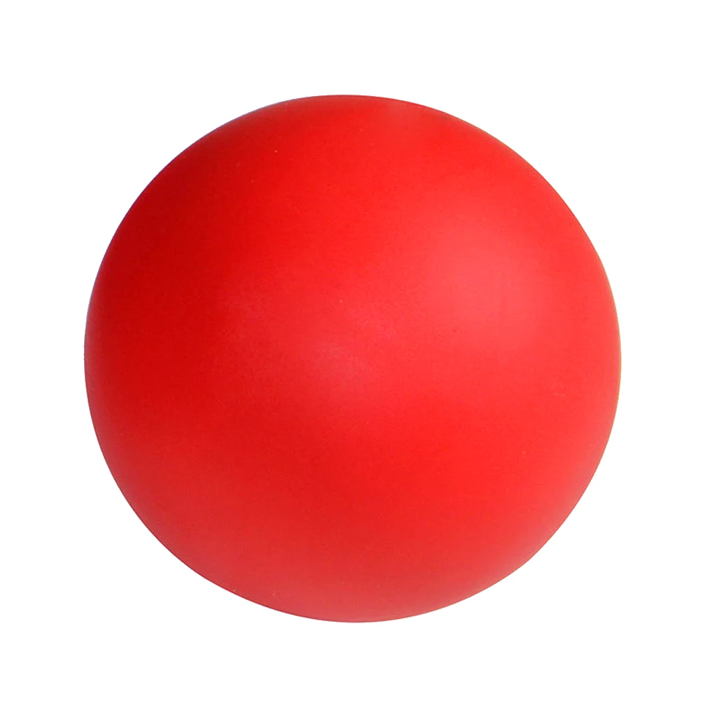 Массажный мяч Тренажерный зал Домашние упражнения Терапия Резиновый мяч Красный