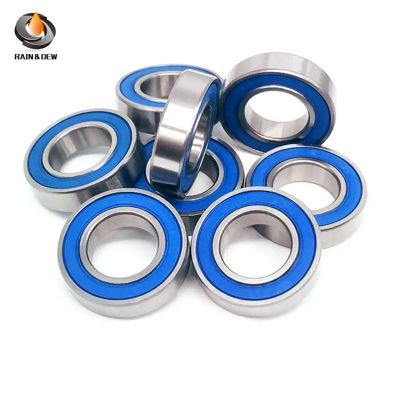 10Pcs 6902RS Bearing 15x28x7 ABEC-7  6902 RS 2RS Ball Bearings 6902-2RS Blue Seal 6900 6901 6903 6800 6801 6802 6803 6804 6805