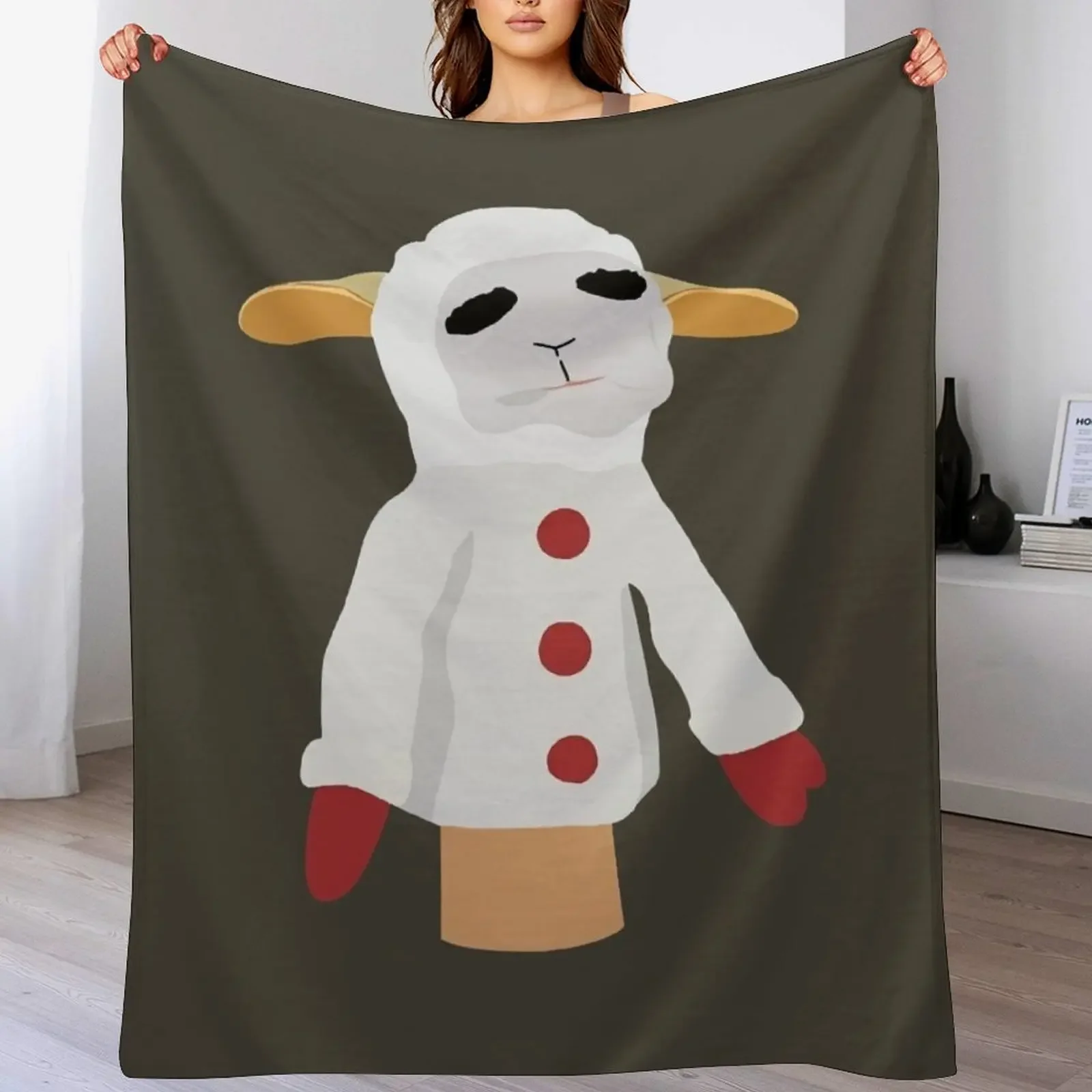 Lamb Chop, I Love This, Best, For You, Women Gift, Good Idea Throw Blanket christmas gifts Thermal Extra Large Throw Blankets