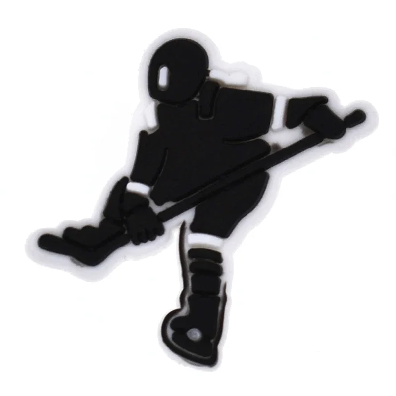 Winter Sports Shoe Charms for Crocs Accessories Sandals Women Clogs Pins Men Badges Kids Jeans Girls Decorations Buckle Shoes