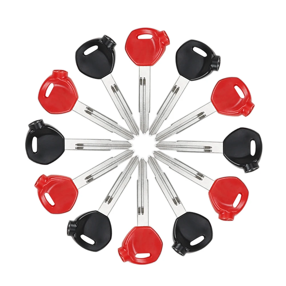 

3 шт., сменные необрезанные ключи для мотоцикла, скутер HONDA, магнитный противоугонный замок, ключ DIO AF55 AF56 AF58 55 56 58