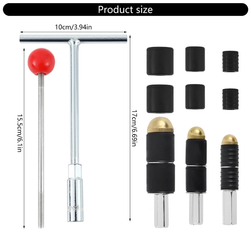 Upgrades Hot Melt Water Stop Pin Tube Water Stoping for Repair Tool Universal Waterstop Accessories for Pipe Plugging KXRE