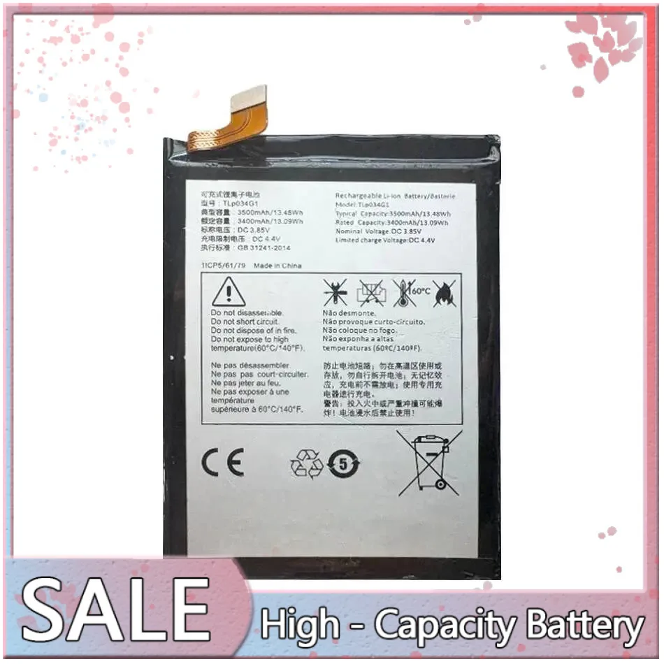 

For Alcatel TLP034G1 Mobile Phone Battery Reliable Power 3500Mah Environmentally Friendly
