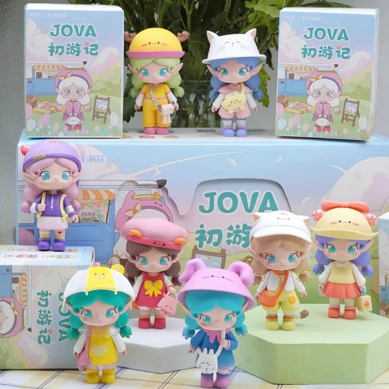 

Jova Journey Series 1pc/8pcs Action Figure Fashionable Desktop Creative Decoration Cute Doll Toy Girl Style Girl Holiday Gifts