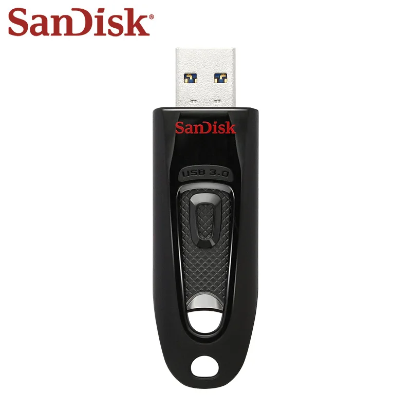 Czarny Pendrive CZ48 SanDisk 100% Oryginalny USB 3.0 Flash Drive Pamięć Flash 16GB 32GB 64GB 128GB 256GB 512GB Max 130Mb/s — zdjęcie produktu 4