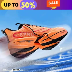Running  Shoes Men Sport Marathon Carbon Plate Highquality Breathable Women's Comfortable Athletic Nonskid Sneakers Air Cushion