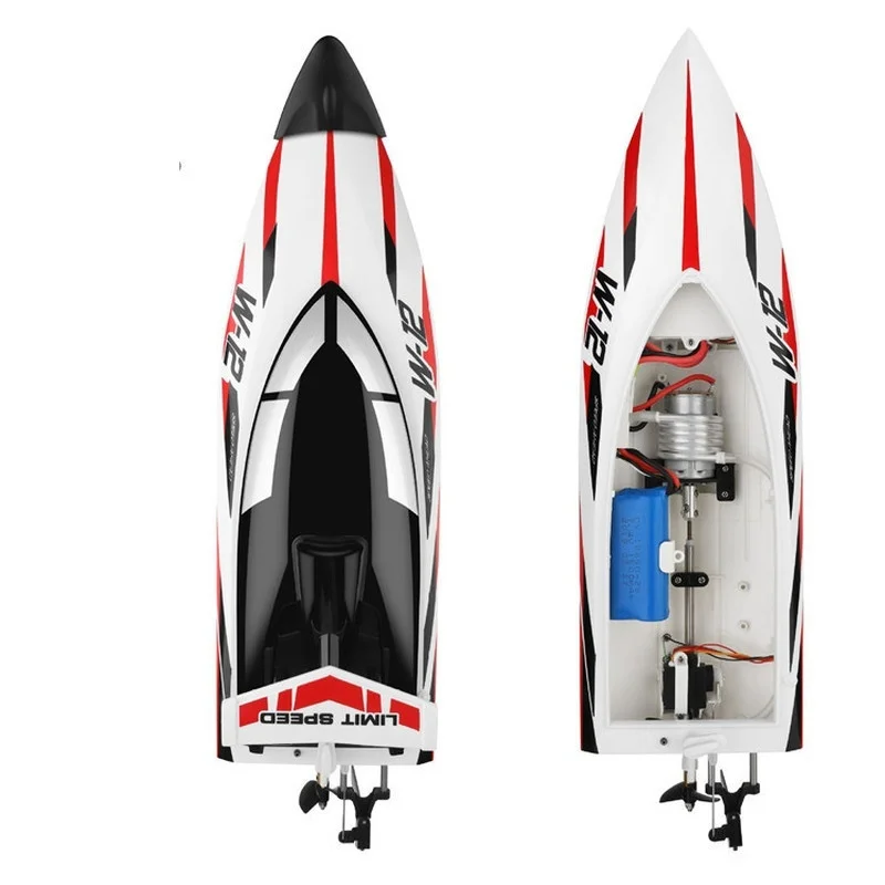 Remote Control Boat 912-A Simulation Remote Control High-Speed Boat 2.4g Charging Remote Control Speedboat Model