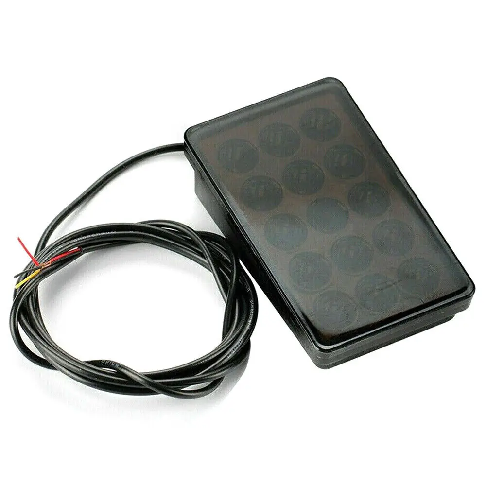 Car LED 3rd Brake Light Hot Sale F1 Style 15 LED Rear 3rd Third Strobe Flashing Tail Brake Stop Light Universal Replacment Parts
