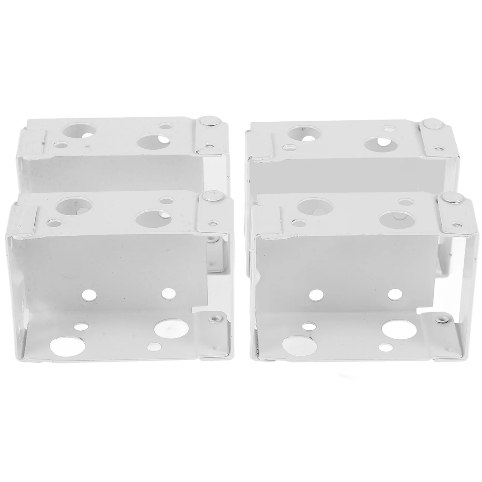

4Pcs Blind Brackets Window Mounting Kit Secure Stable Holders Easy Installation for Curtains Blind Parts Accessories