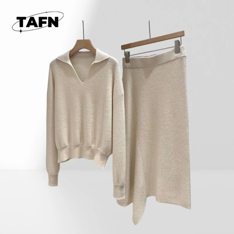 

Popular European and American Style Advanced Cashmere Warm Banquet Women's Suit Hooded All-Match Fashion Elegant A25299