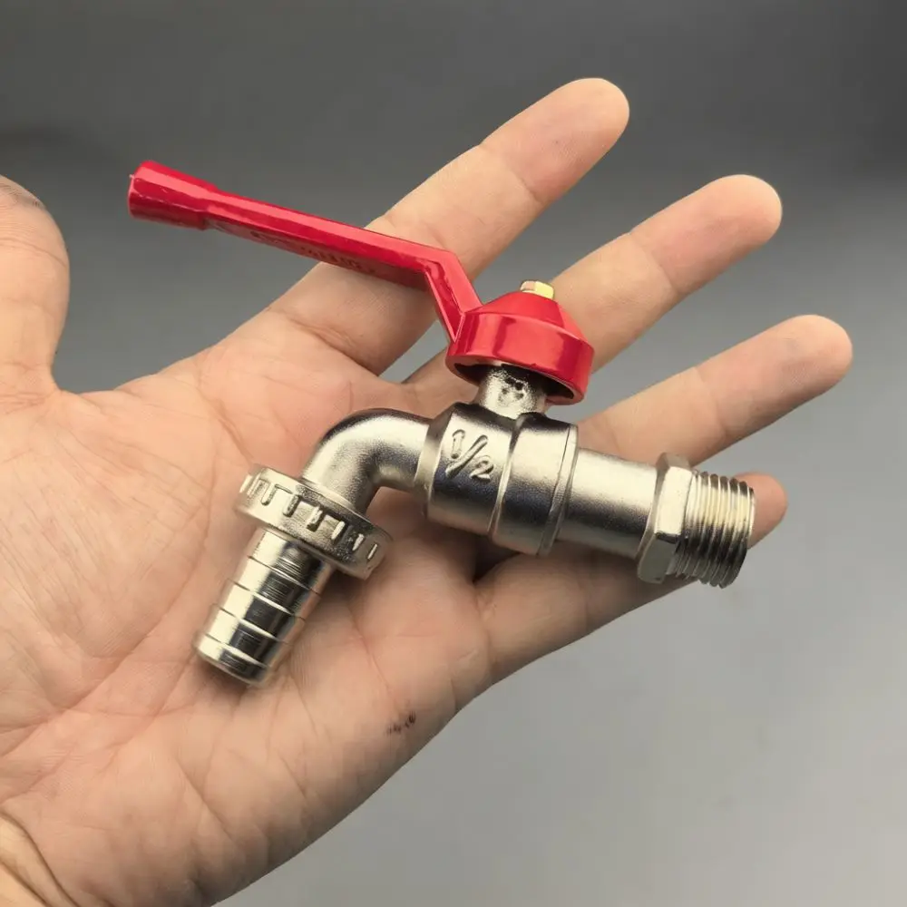 Quick Connect Water Faucet Zinc Alloy Outdoor Garden Tap For Washing Machine Irrigation Watering System Cleaning Valve