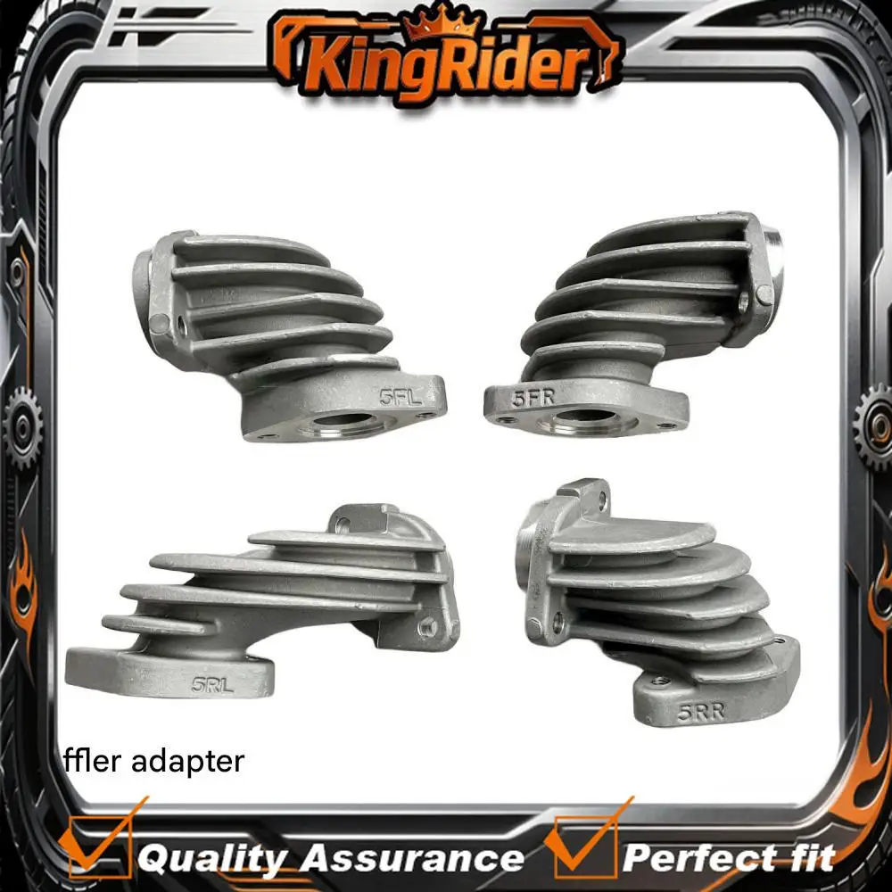 【Supreme quality】BENDA Dark Flag 500 Muffler Adapter, Exhaust Connector, Motorcycle Smoke Helmet Connector, Original Parts