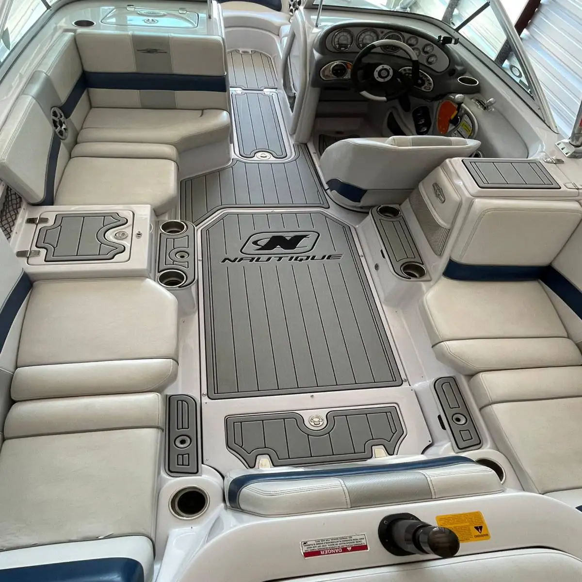 Swim Platform Cockpit Pad Boat EVA Foam Teak Deck Floor Mat For Boat 2007 Nautique 220