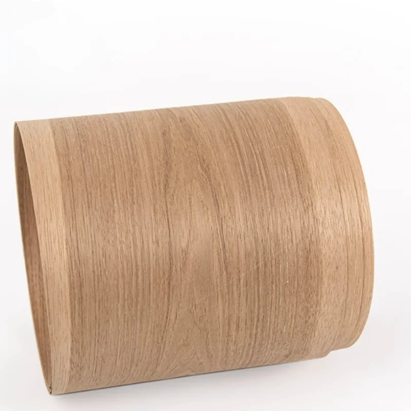 Natural Grain Wood Veneer Hickory Patterns for Interior Design Furniture Cabinet Door Decorative Panels L:250X18cm T:0.4-0.5mm